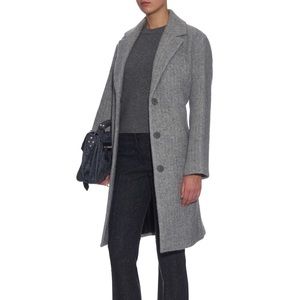 Rag & Bone Gray Ray Over-sized Coat